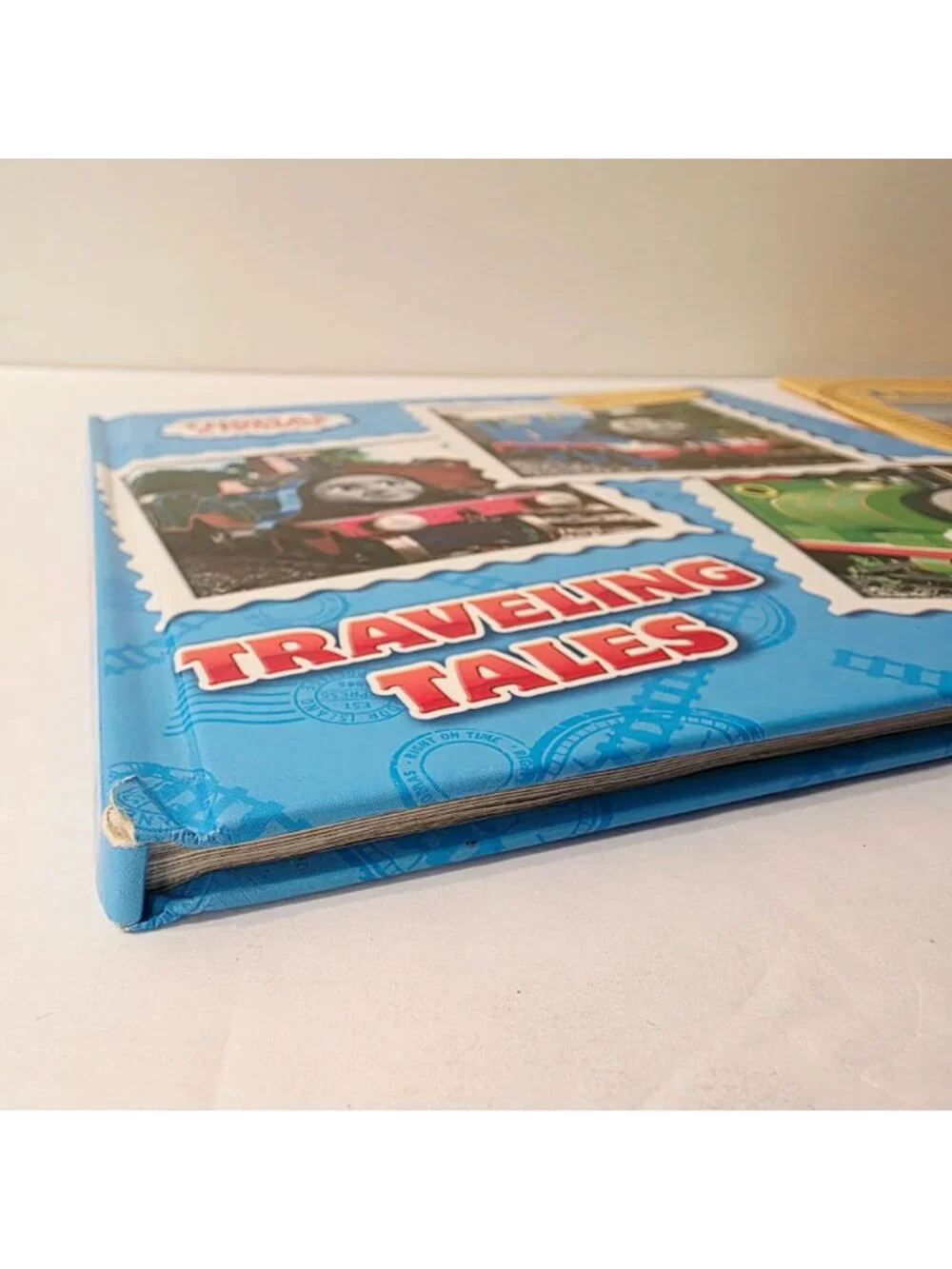 3 Vtg Mix Thomas the Train Board Paperback Books Percy Traveling Tales ABC